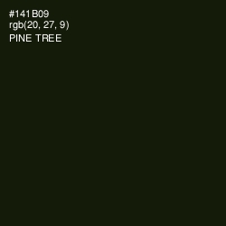 #141B09 - Pine Tree Color Image